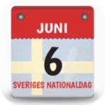 sweden calendar 2023 android application logo